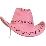 cowboyhoed roze