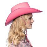 cowboyhoed roze