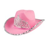cowboyhoed roze