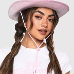 cowboyhoed roze