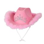 cowboyhoed roze