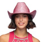cowboyhoed roze