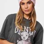 ganni muts beige