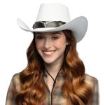 witte cowboyhoed