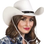 witte cowboyhoed