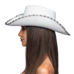 witte cowboyhoed